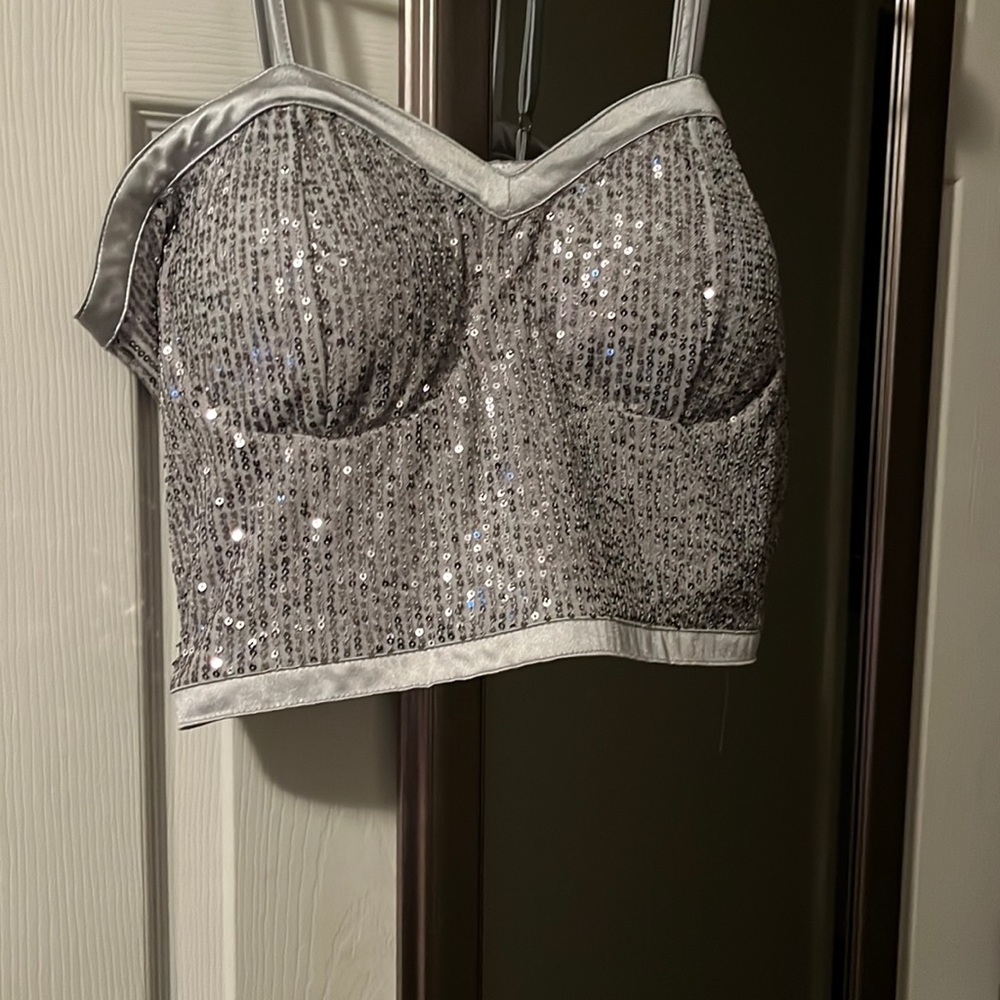 Steve Madden corset top.